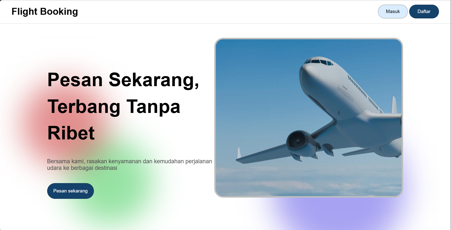 Simple Flight Booking System